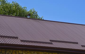 typical Three Cocked Hat corrugated roof uses