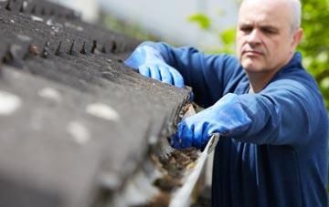 cleaning and inspecting Three Cocked Hat roofs